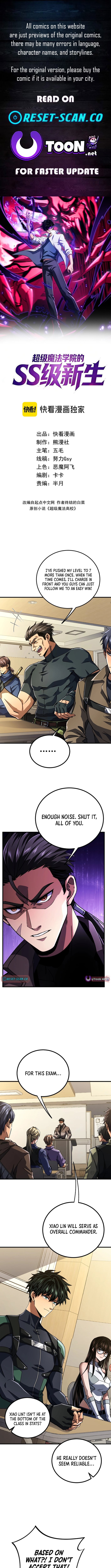 The SS-Rank Freshman at Dawn Academy – Chapter 21 – Page 1