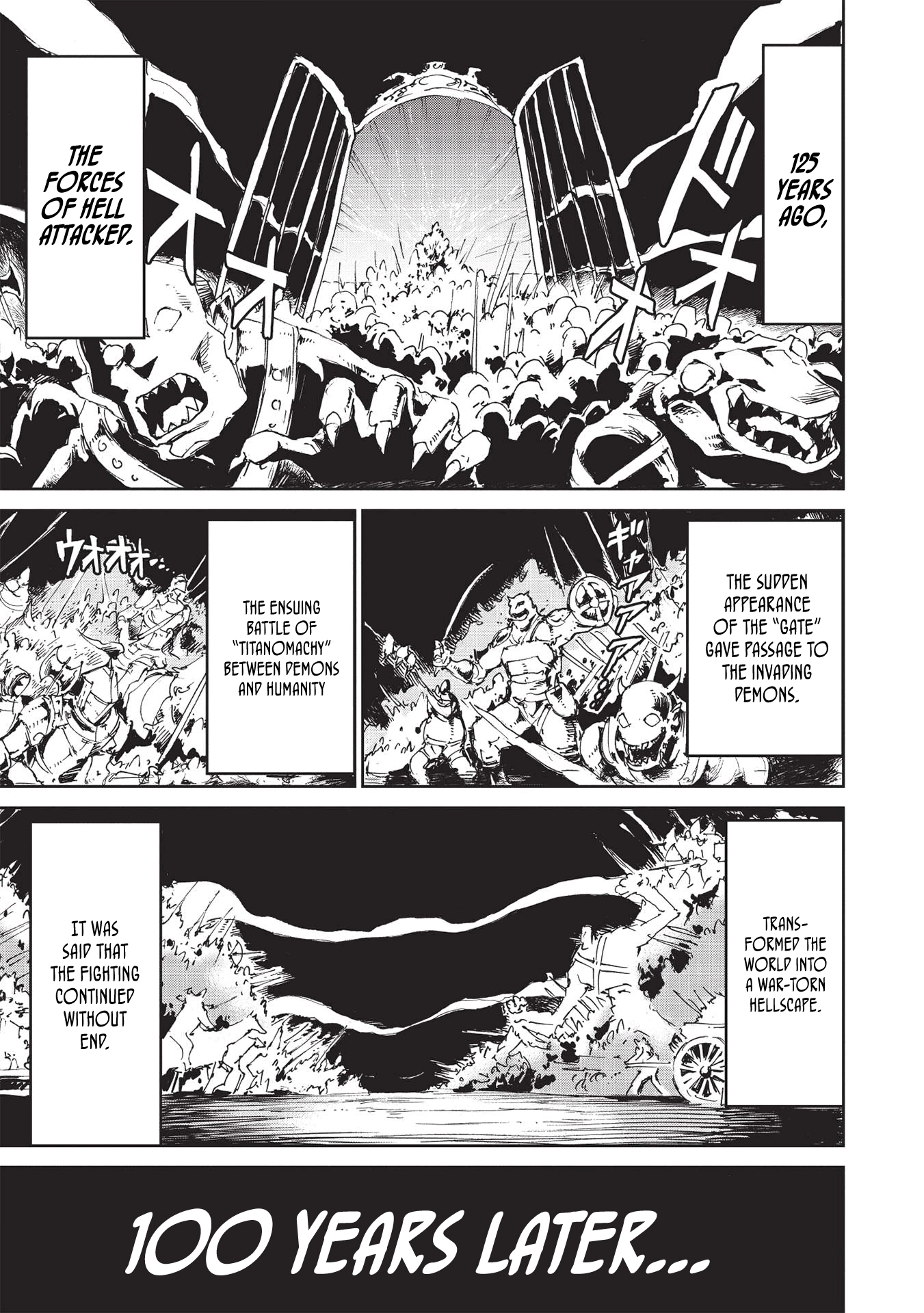 The Strongest Heroes, Now in Their 40’s, Once Again Become Warriors on the Battlefield – Chapter 1 – Page 1