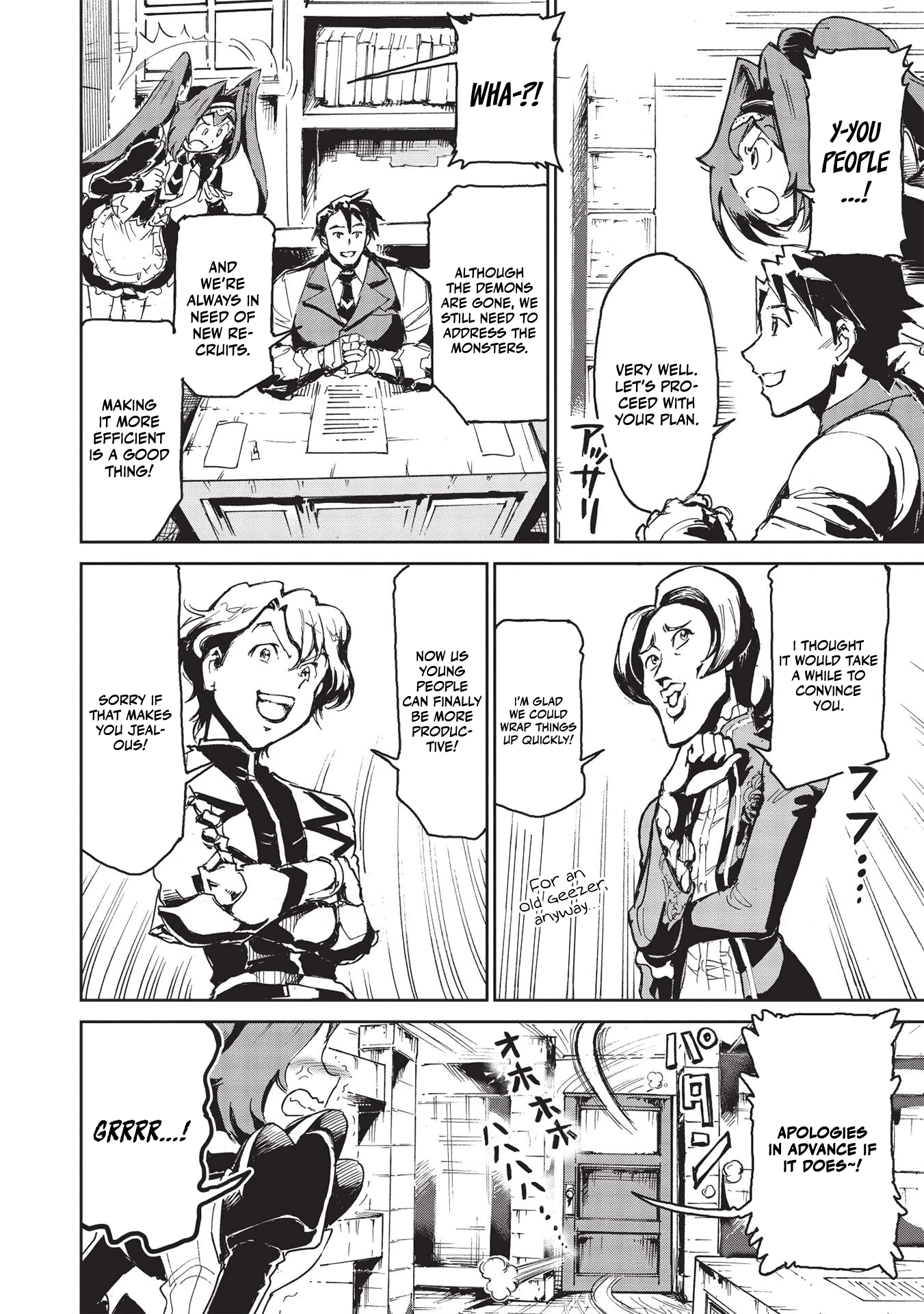 The Strongest Heroes, Now in Their 40’s, Once Again Become Warriors on the Battlefield – Chapter 1 – Page 11