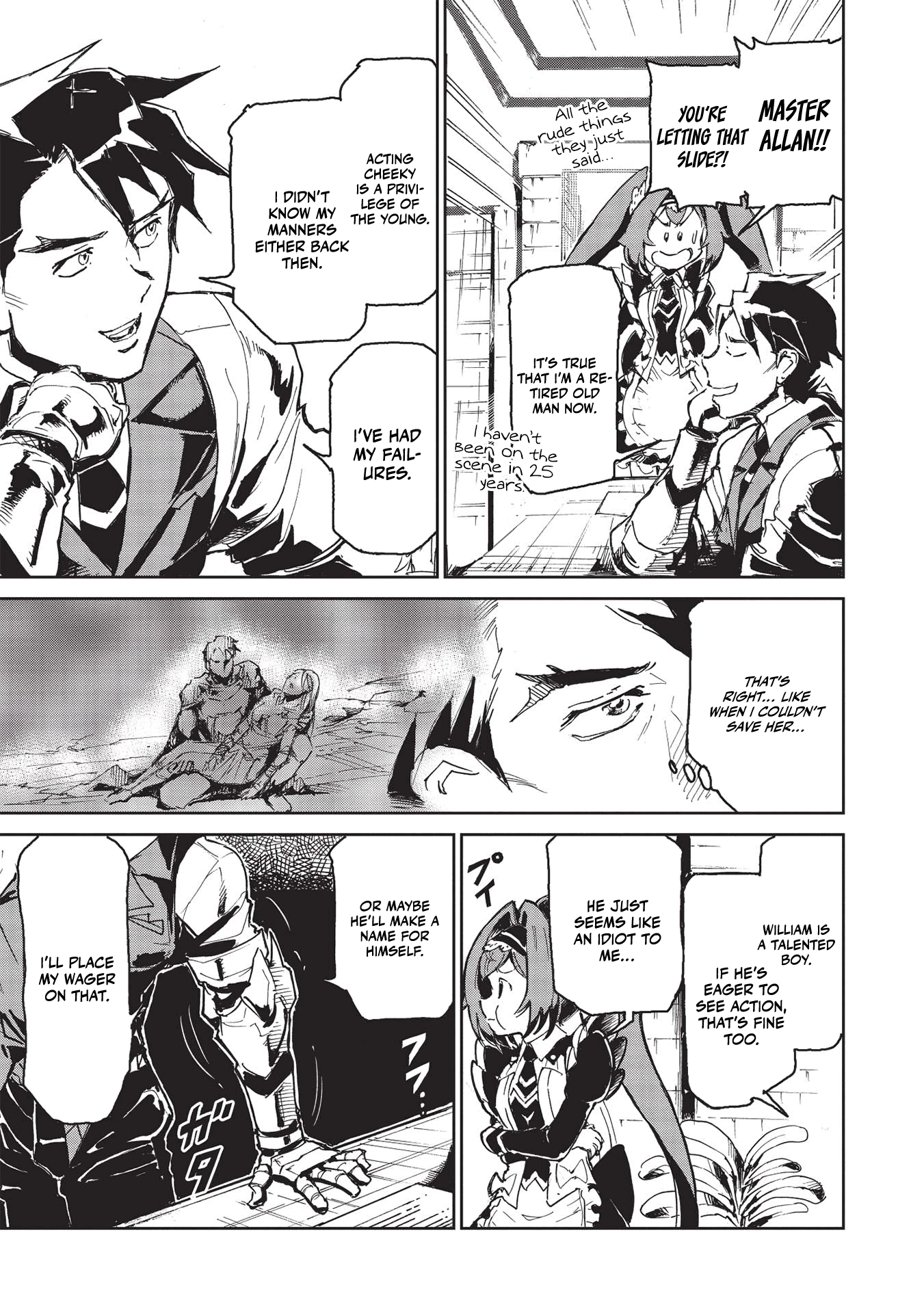 The Strongest Heroes, Now in Their 40’s, Once Again Become Warriors on the Battlefield – Chapter 1 – Page 12