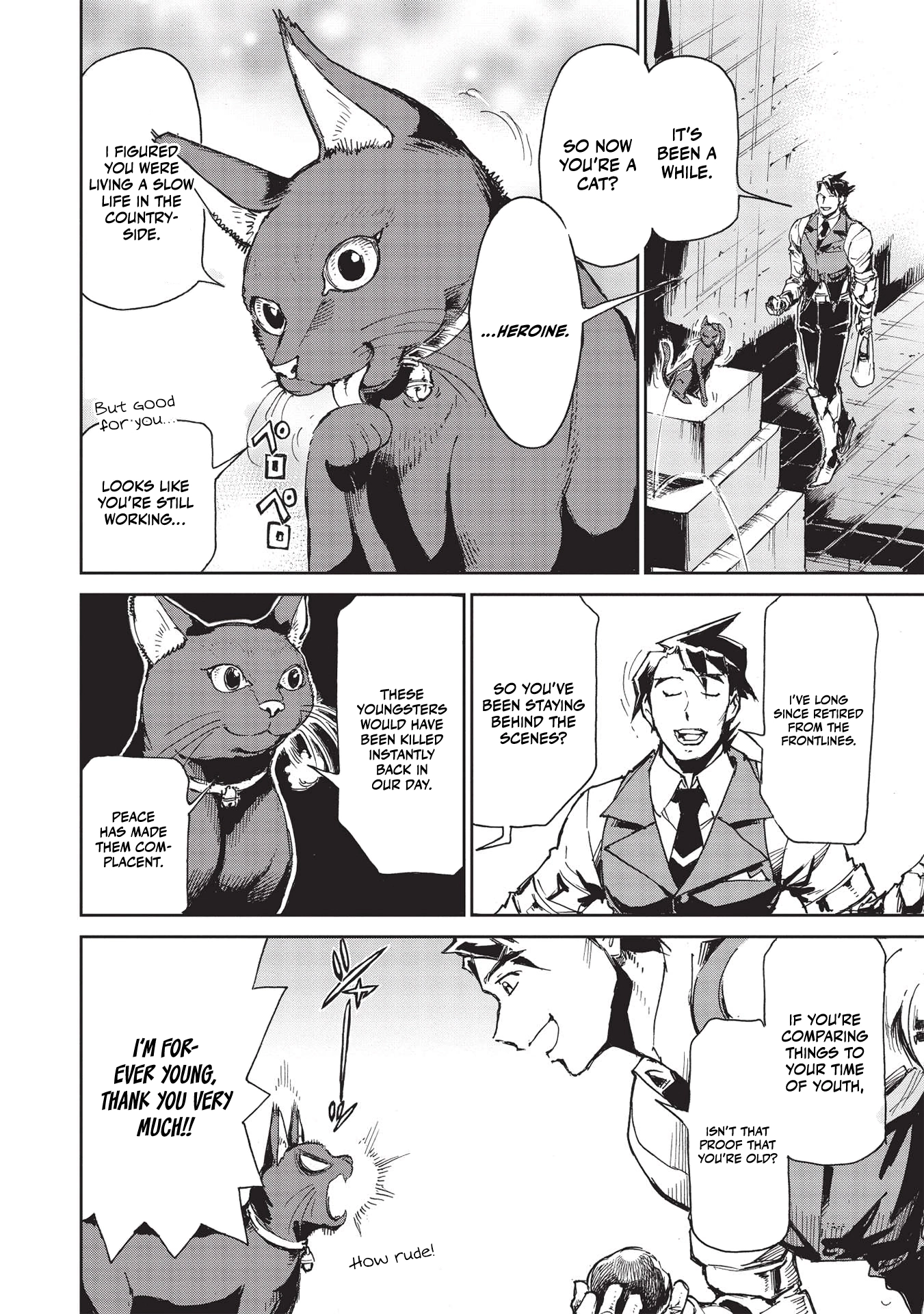 The Strongest Heroes, Now in Their 40’s, Once Again Become Warriors on the Battlefield – Chapter 1 – Page 19