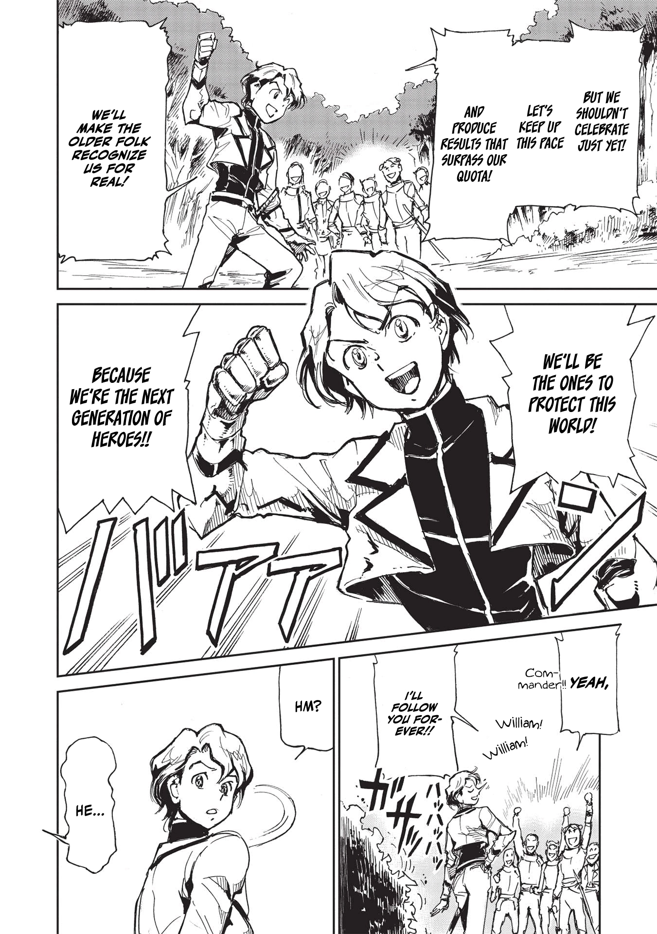 The Strongest Heroes, Now in Their 40’s, Once Again Become Warriors on the Battlefield – Chapter 1 – Page 25