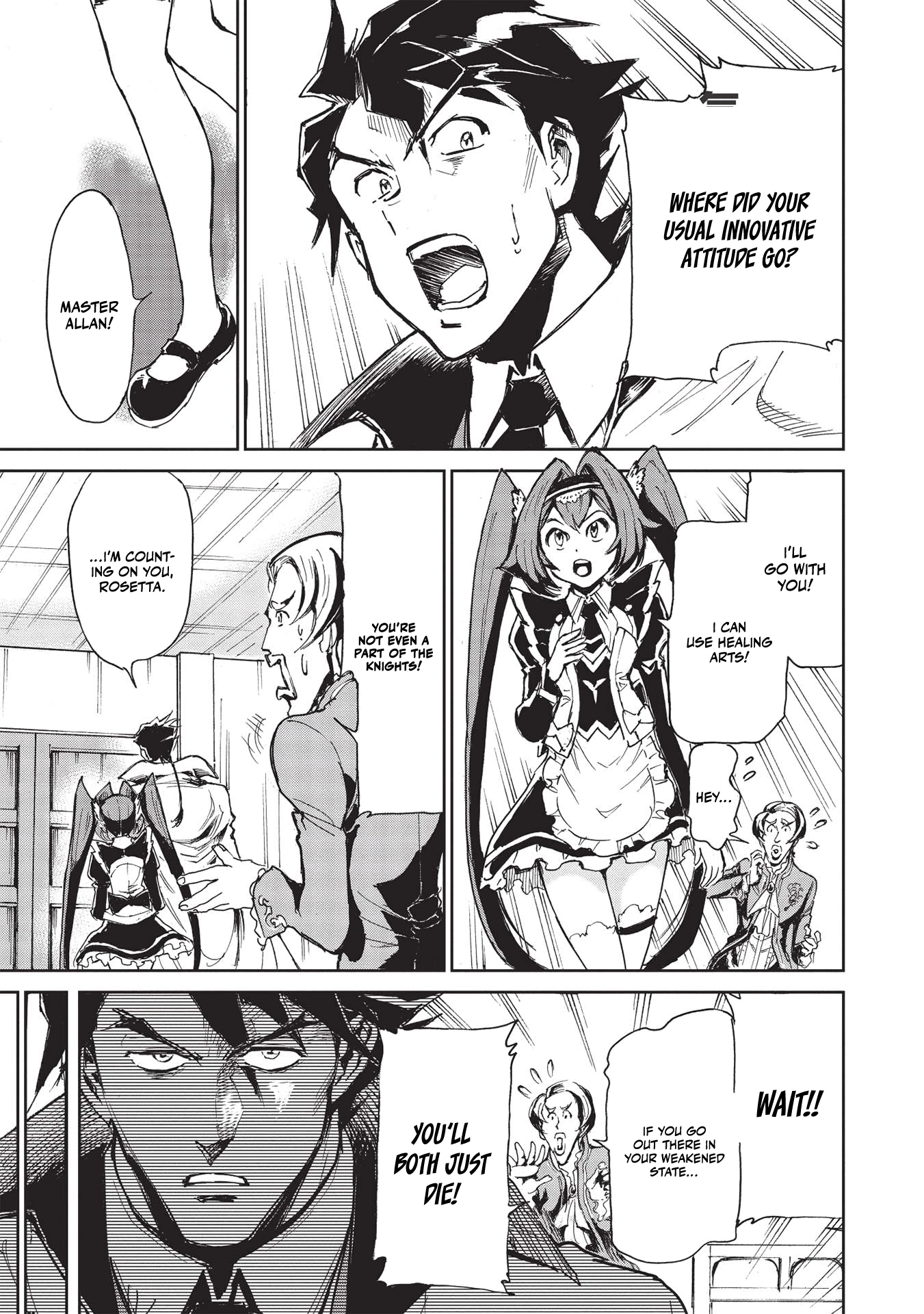 The Strongest Heroes, Now in Their 40’s, Once Again Become Warriors on the Battlefield – Chapter 1 – Page 38