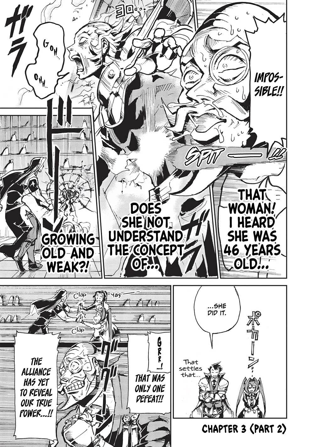 The Strongest Heroes, Now in Their 40’s, Once Again Become Warriors on the Battlefield – Chapter 3 – Page 14