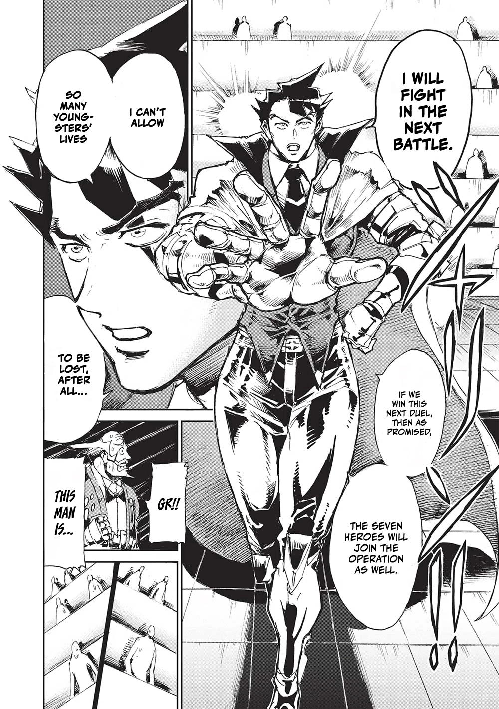 The Strongest Heroes, Now in Their 40’s, Once Again Become Warriors on the Battlefield – Chapter 4 – Page 4