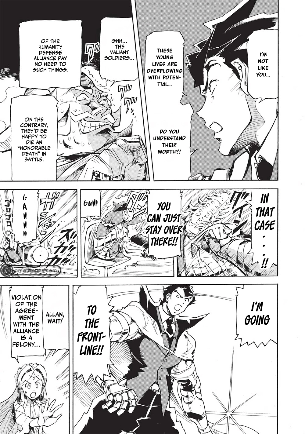 The Strongest Heroes, Now in Their 40’s, Once Again Become Warriors on the Battlefield – Chapter 5 – Page 8