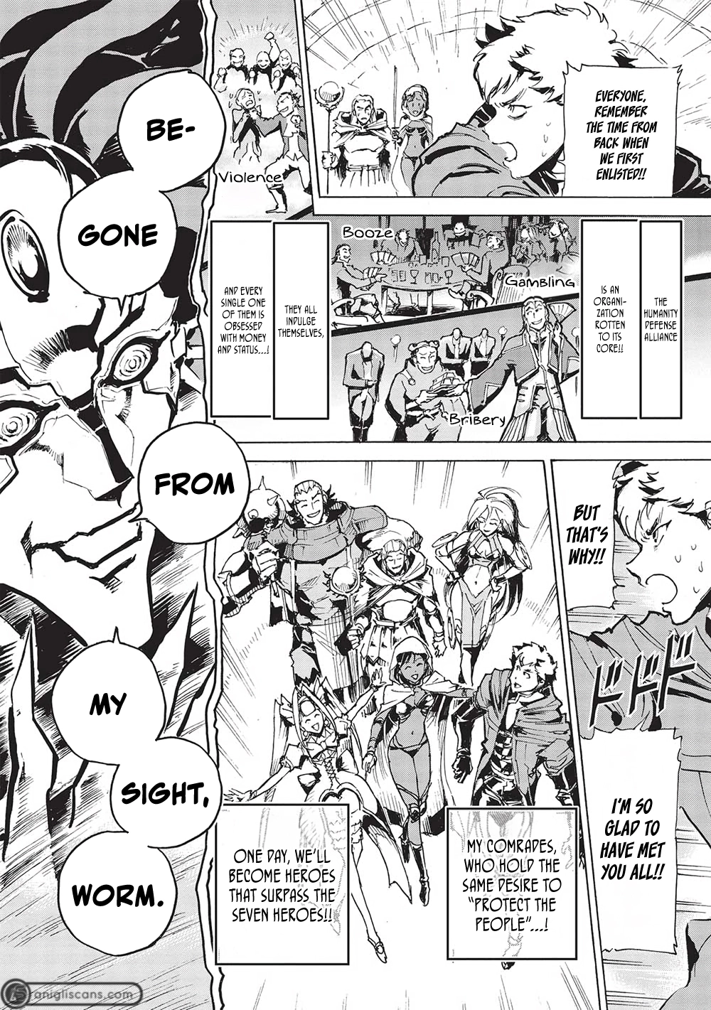 The Strongest Heroes, Now in Their 40’s, Once Again Become Warriors on the Battlefield – Chapter 5 – Page 21