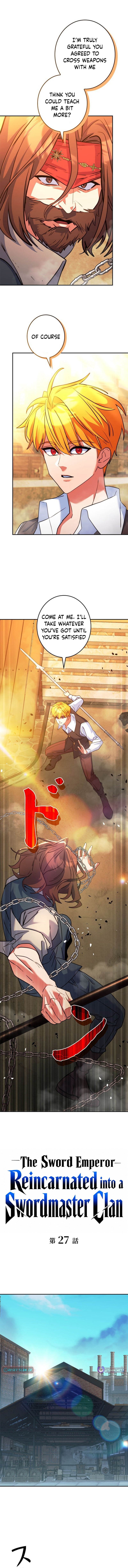 The Sword Emperor Reincarnated into a Swordmaster Clan – Chapter 27 – Page 5