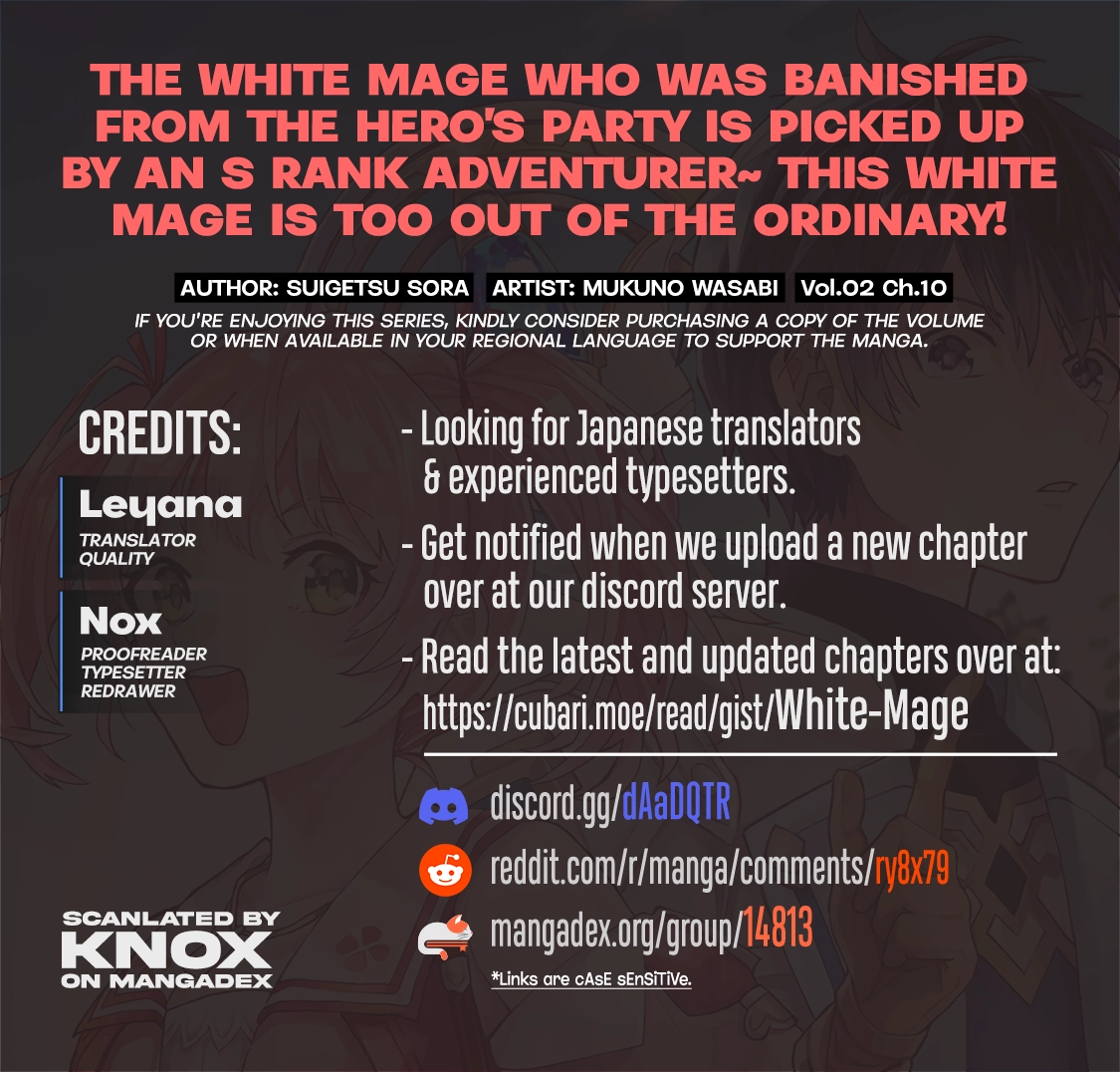 The White Mage Who Was Banished From the Hero's Party Is Picked Up By an S-Rank Adventurer: This White Mage Is Too Out of the Ordinary! – Chapter 10 – Page 34