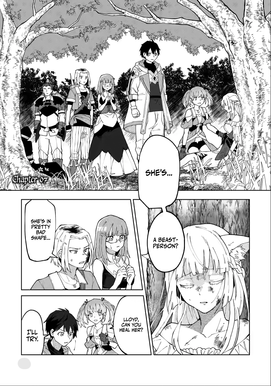 The White Mage Who Was Banished From the Hero's Party Is Picked Up By an S-Rank Adventurer: This White Mage Is Too Out of the Ordinary! – Chapter 7 – Page 1