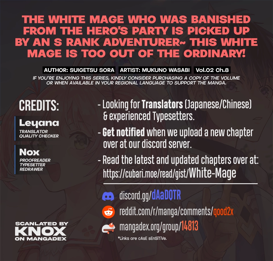 The White Mage Who Was Banished From the Hero's Party Is Picked Up By an S-Rank Adventurer: This White Mage Is Too Out of the Ordinary! – Chapter 8 – Page 31
