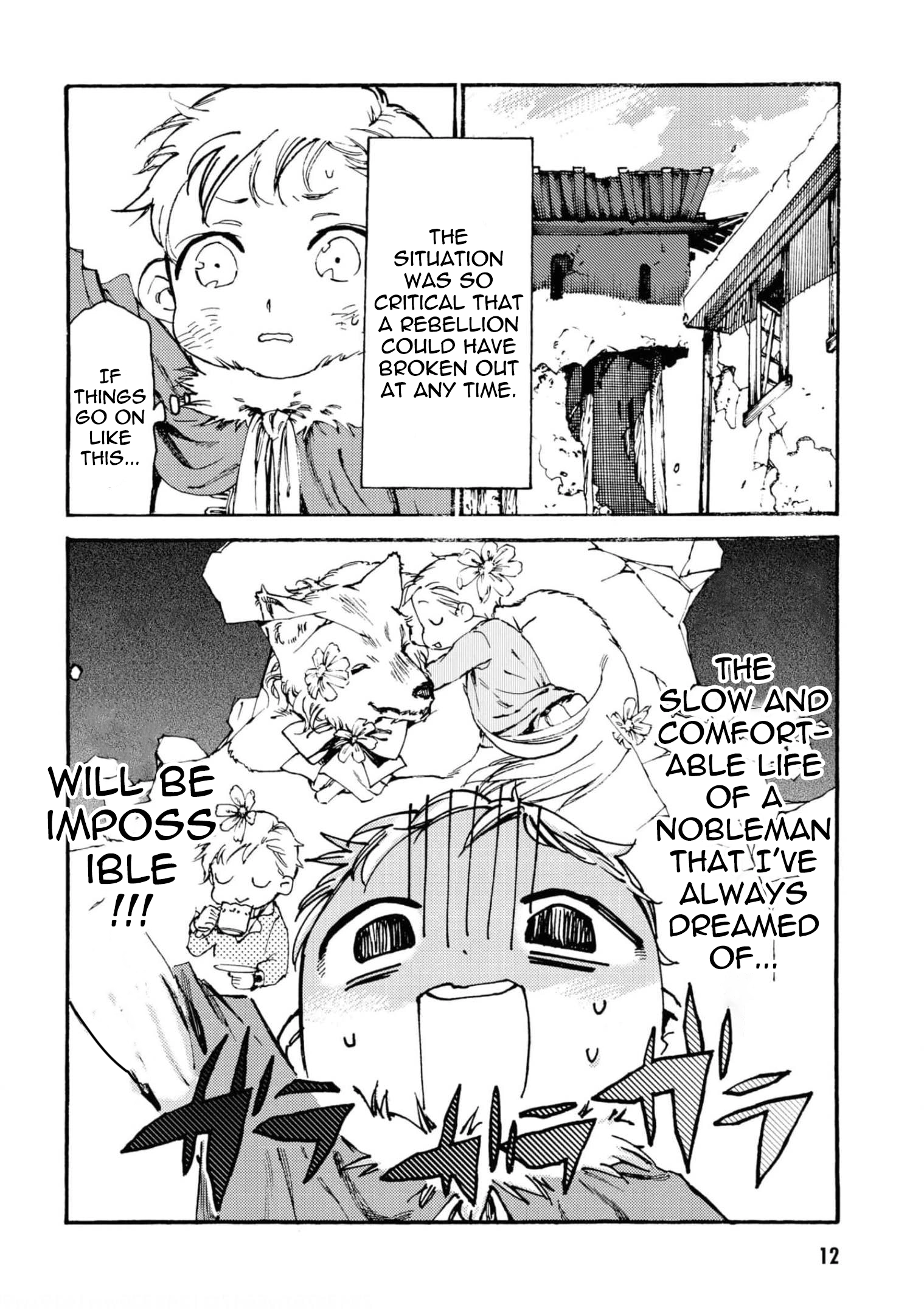 Tsuihou Sareta Tensei Koushaku wa, Henkyou de Nonbiri to Hatake o Tagaya Shita Katta – Chapter 1 – Page 6