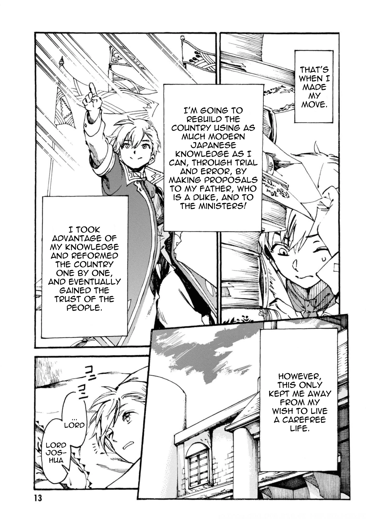 Tsuihou Sareta Tensei Koushaku wa, Henkyou de Nonbiri to Hatake o Tagaya Shita Katta – Chapter 1 – Page 7