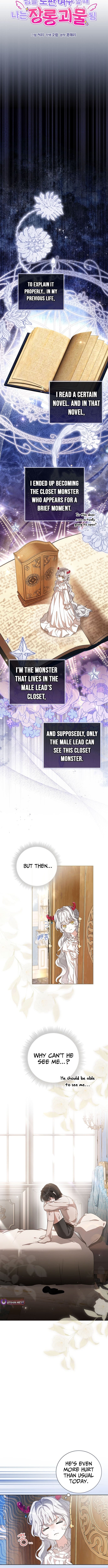 While Others Became Female Leads In Romantic Fantasy Novels, I Became A Closet Monster – Chapter 1 – Page 2