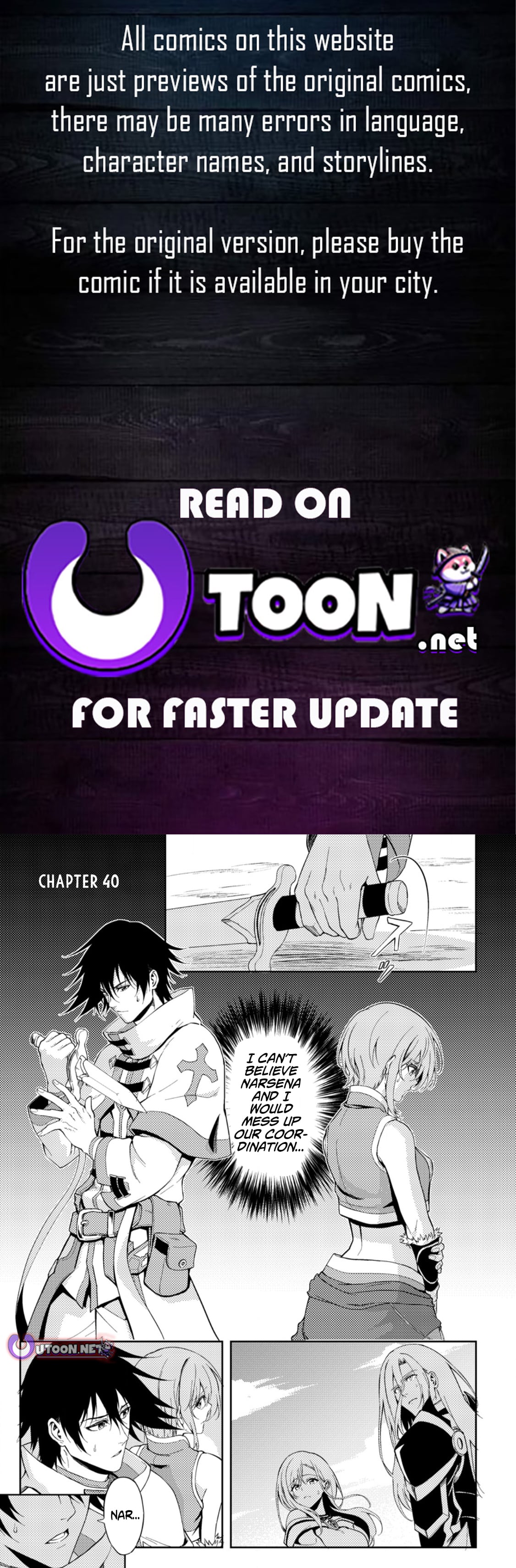 The Healer Who Was Banished From His Party, Is, in Fact, the Strongest – Chapter 40.1 – Page 1