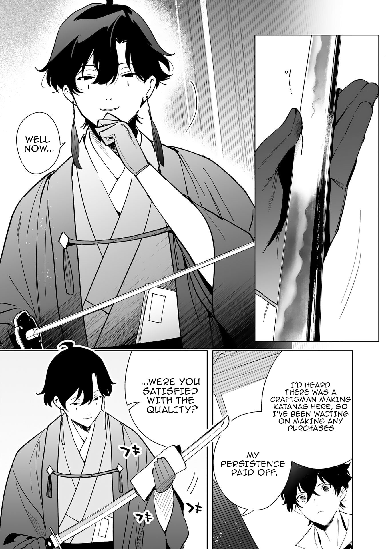 The Leisurely Frontier Life of a Katana Blacksmith Who Left an S-Rank Guild ~ After Escaping from a Black Company Guild and Forging Freely, I Accidentally Created a Legendary Demon Sword ~ – Chapter 08 – Page 14
