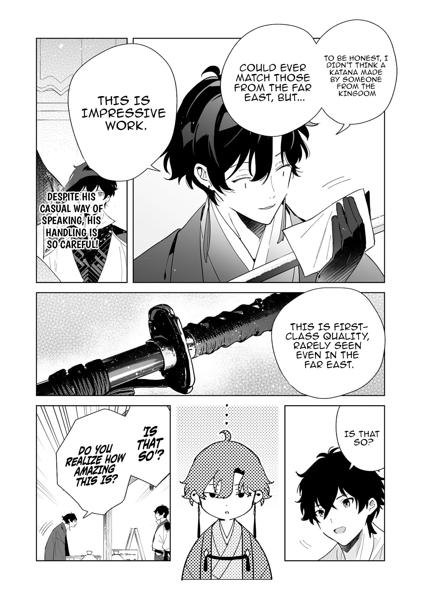 The Leisurely Frontier Life of a Katana Blacksmith Who Left an S-Rank Guild ~ After Escaping from a Black Company Guild and Forging Freely, I Accidentally Created a Legendary Demon Sword ~ – Chapter 08 – Page 15