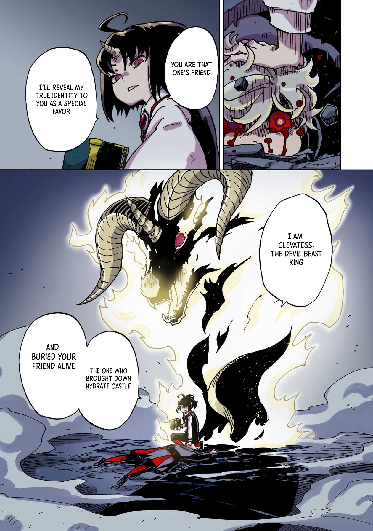 Clevatess: The Devil Beast King, The Baby, & The Corpse Hero – Chapter 44 – Page 35