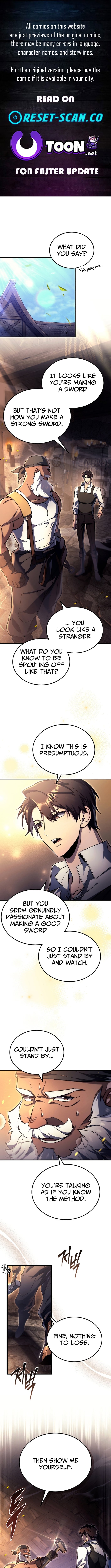 The Genius Blacksmith's Game – Chapter 03 – Page 1