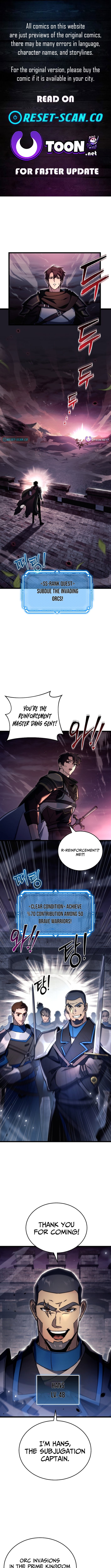 The Genius Blacksmith's Game – Chapter 08 – Page 1