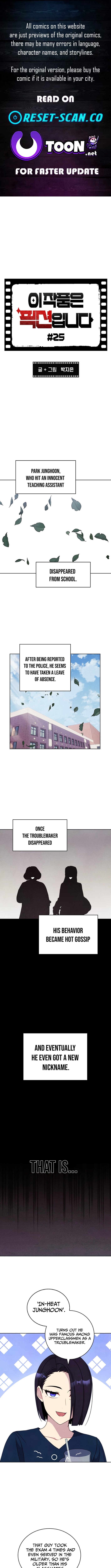 This Work is Fiction – Chapter 25 – Page 1