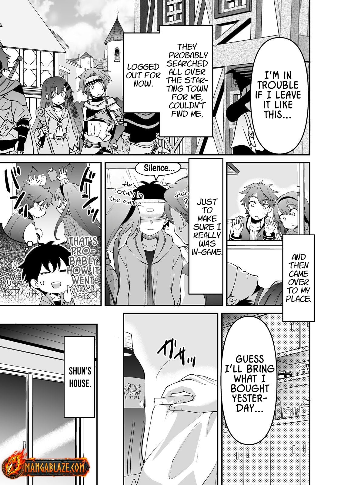 Hyahhana Osananajimi-tachi to Hajimeru VRMMO – Chapter 05.1 – Page 7