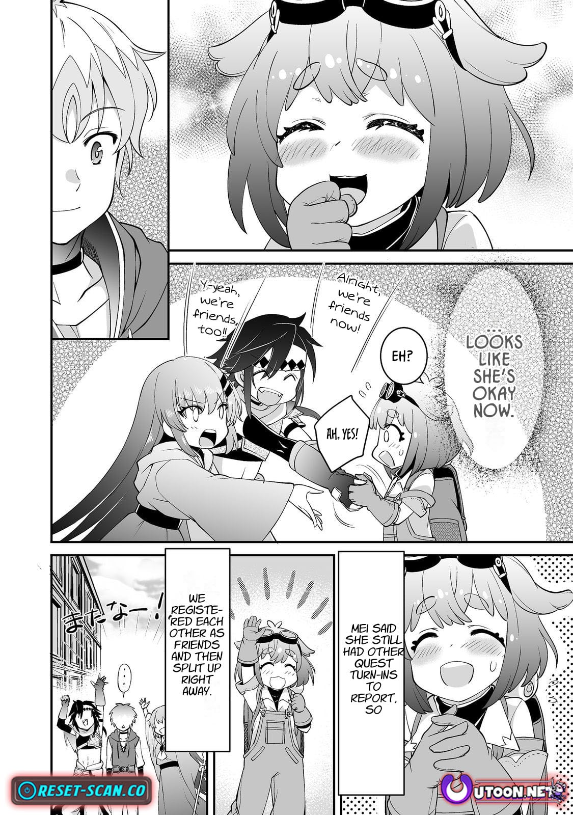 Hyahhana Osananajimi-tachi to Hajimeru VRMMO – Chapter 06.2 – Page 7