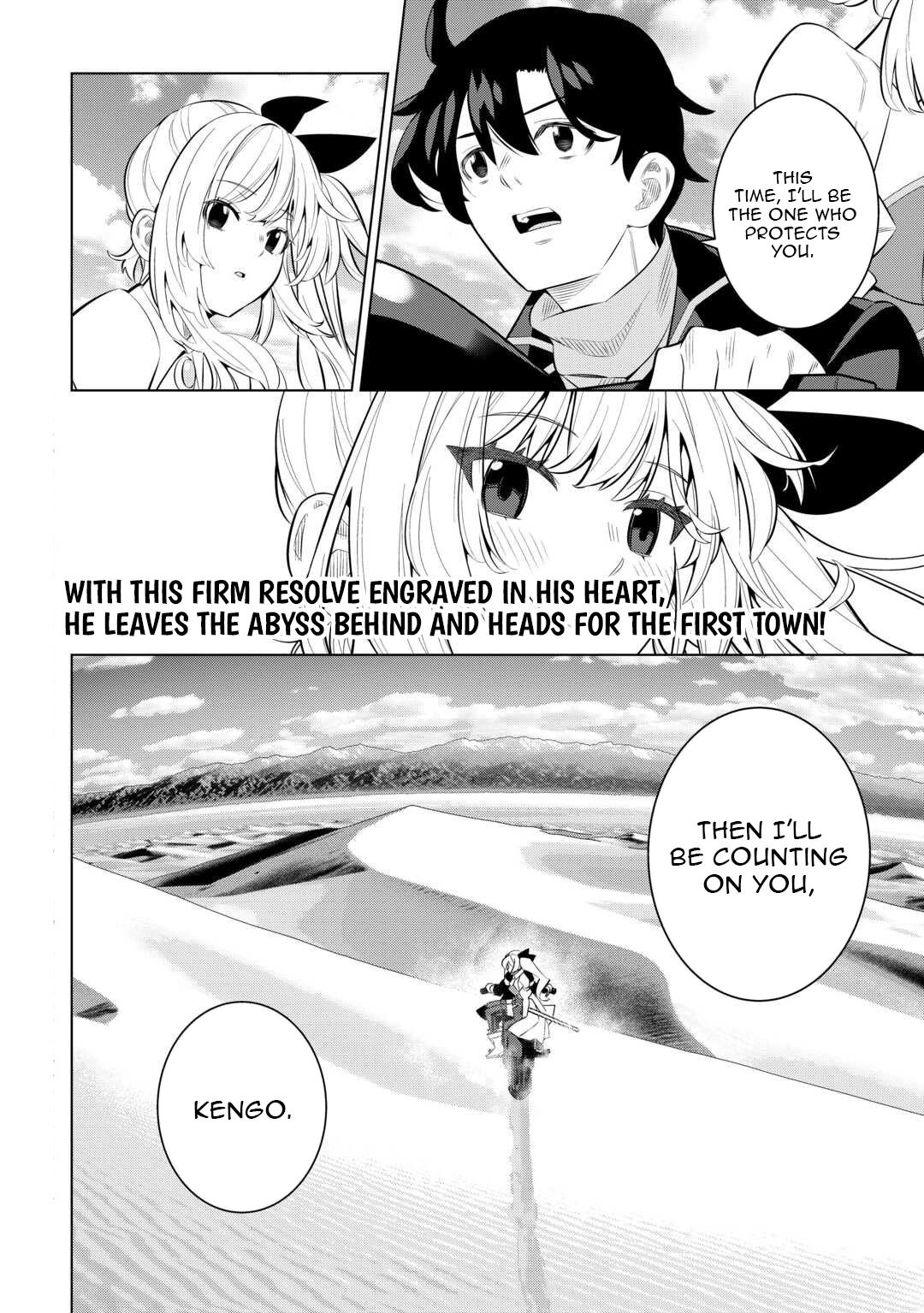 The Middle-Aged Man Cast into the 'Abyss' Where No One Ever Returns Accidentally Deciphers a Code and Becomes the Wielder of an Unknown Relic! – Chapter 05 – Page 31