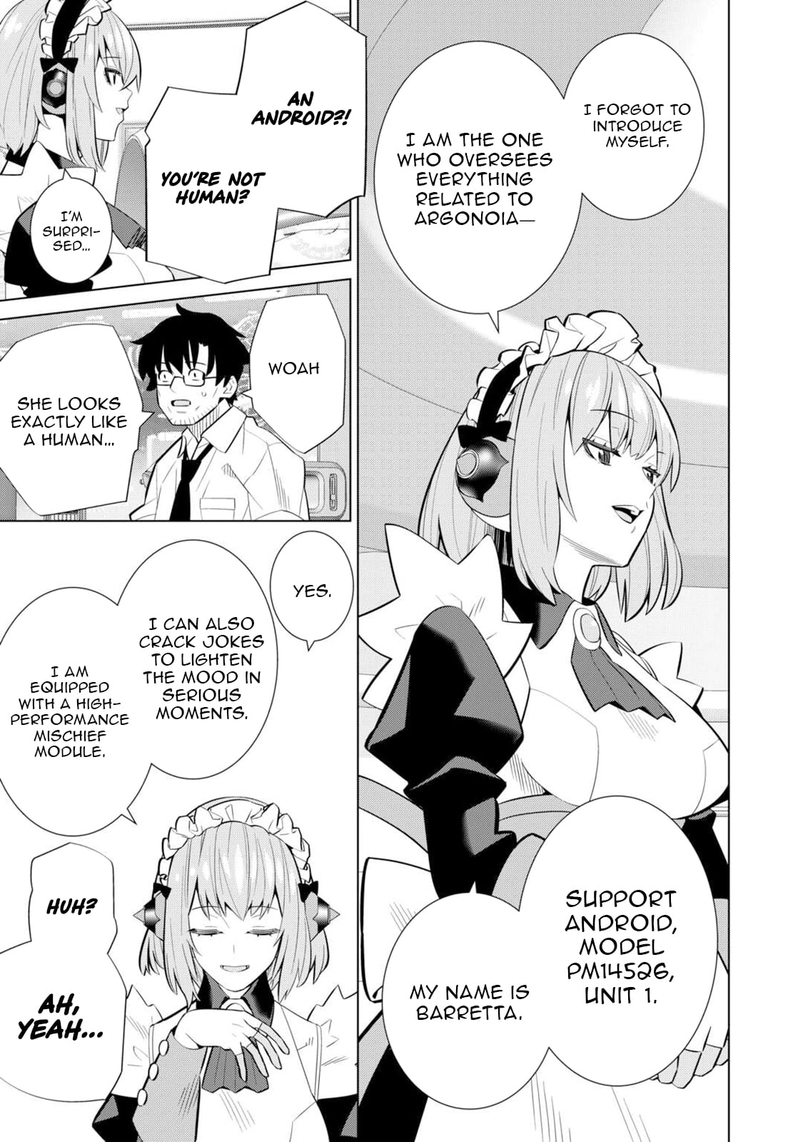 The Middle-Aged Man Cast into the 'Abyss' Where No One Ever Returns Accidentally Deciphers a Code and Becomes the Wielder of an Unknown Relic! – Chapter 03 – Page 12