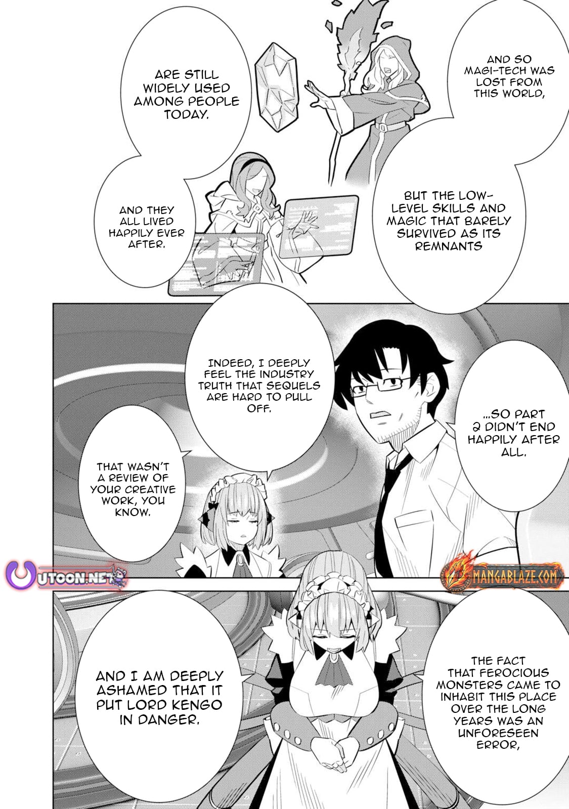 The Middle-Aged Man Cast into the 'Abyss' Where No One Ever Returns Accidentally Deciphers a Code and Becomes the Wielder of an Unknown Relic! – Chapter 03 – Page 19