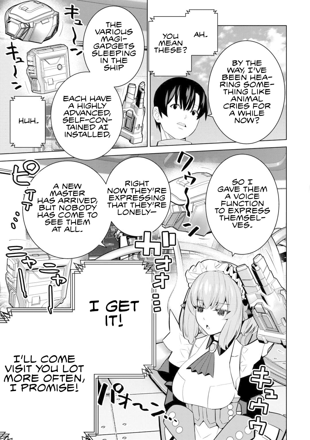 The Middle-Aged Man Cast into the 'Abyss' Where No One Ever Returns Accidentally Deciphers a Code and Becomes the Wielder of an Unknown Relic! – Chapter 08.1 – Page 4