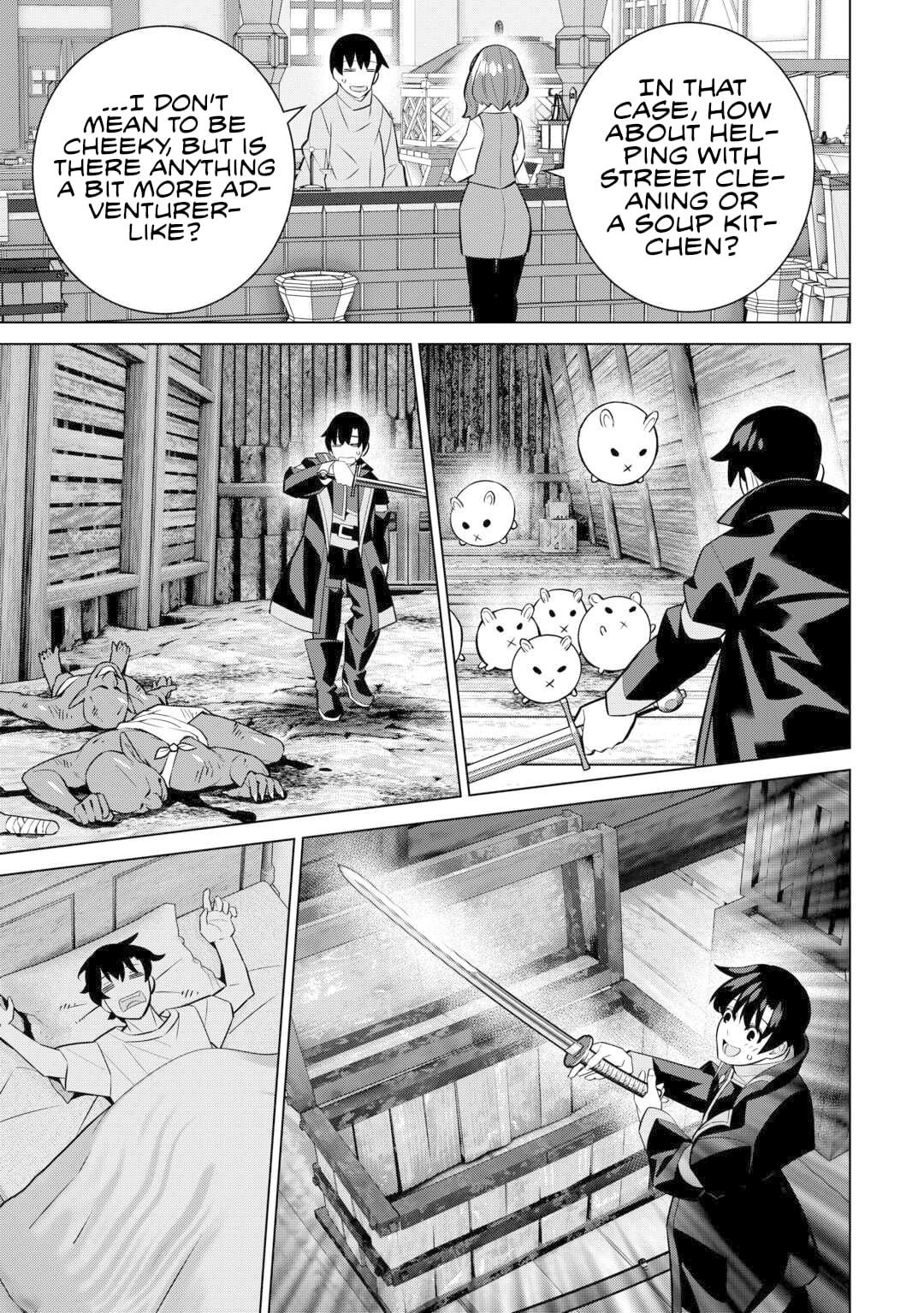 The Middle-Aged Man Cast into the 'Abyss' Where No One Ever Returns Accidentally Deciphers a Code and Becomes the Wielder of an Unknown Relic! – Chapter 08.1 – Page 12