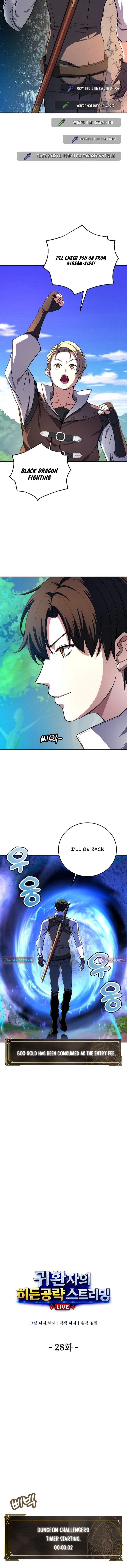 The Returnee’s Hidden Strategy Stream – Chapter 28 (Fixed) – Page 6